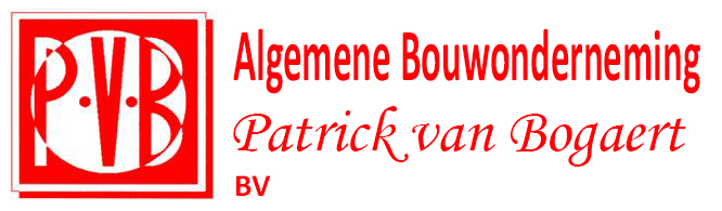 Logo Patrick Van Bogaert Algemene Bouwonderneming BV